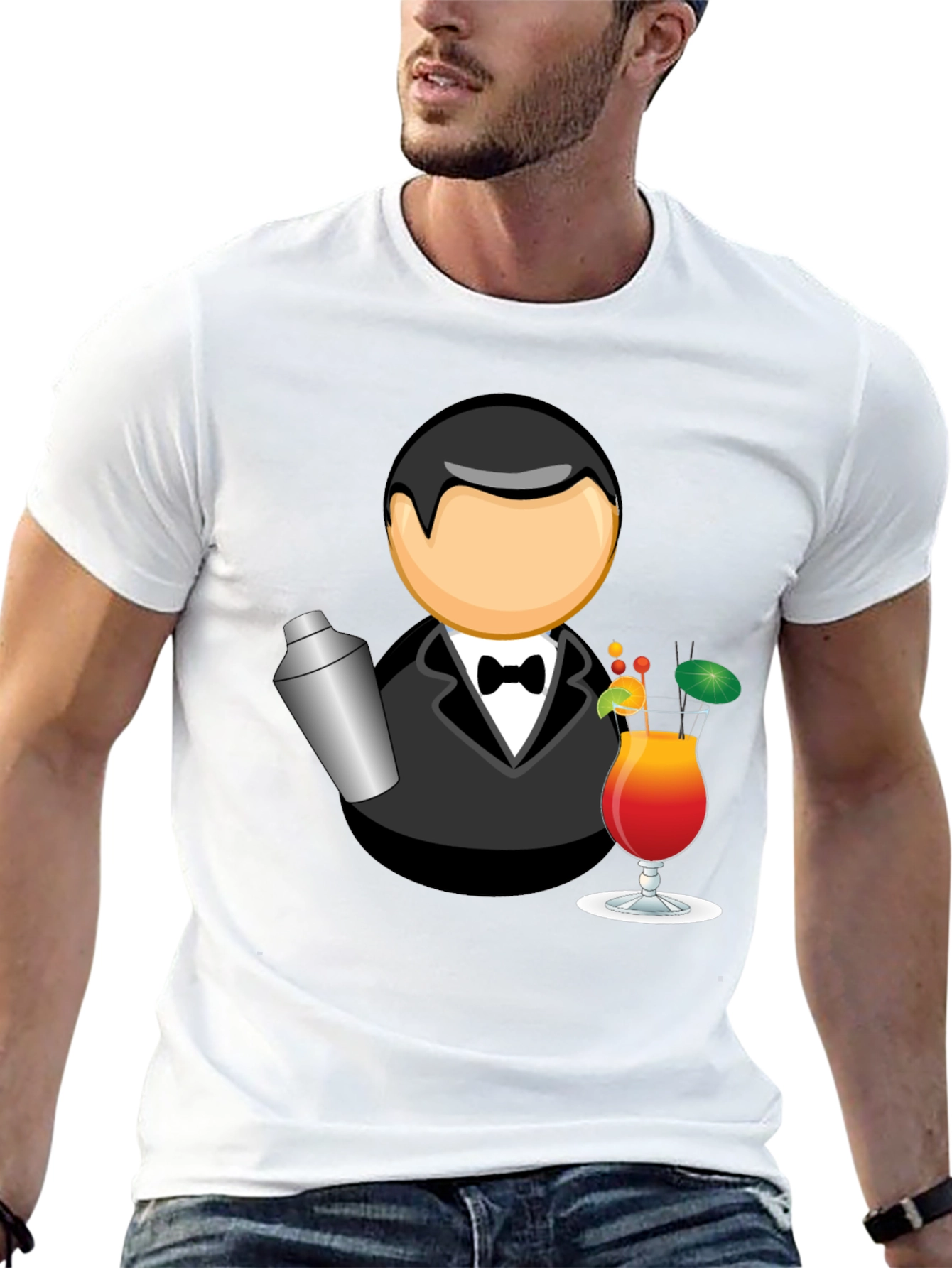 Bartender Graphic Tee - Cocktail Time!