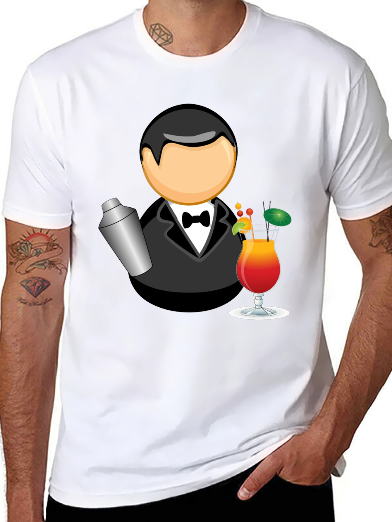 Bartender Graphic Tee - Cocktail Time!