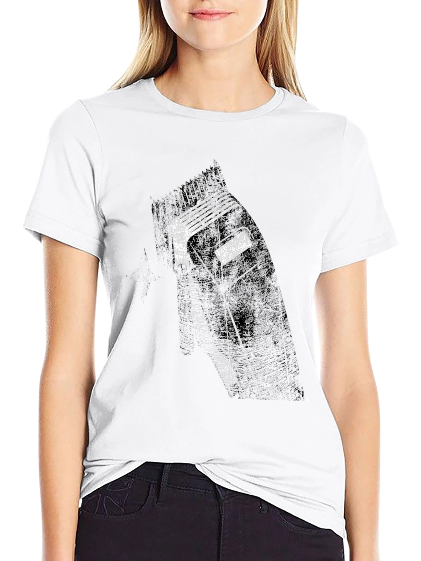 Graphic Barber Clipper Black T-Shirt