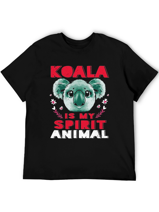 Koala Spirit Animal T-Shirt - Cute Graphic Tee