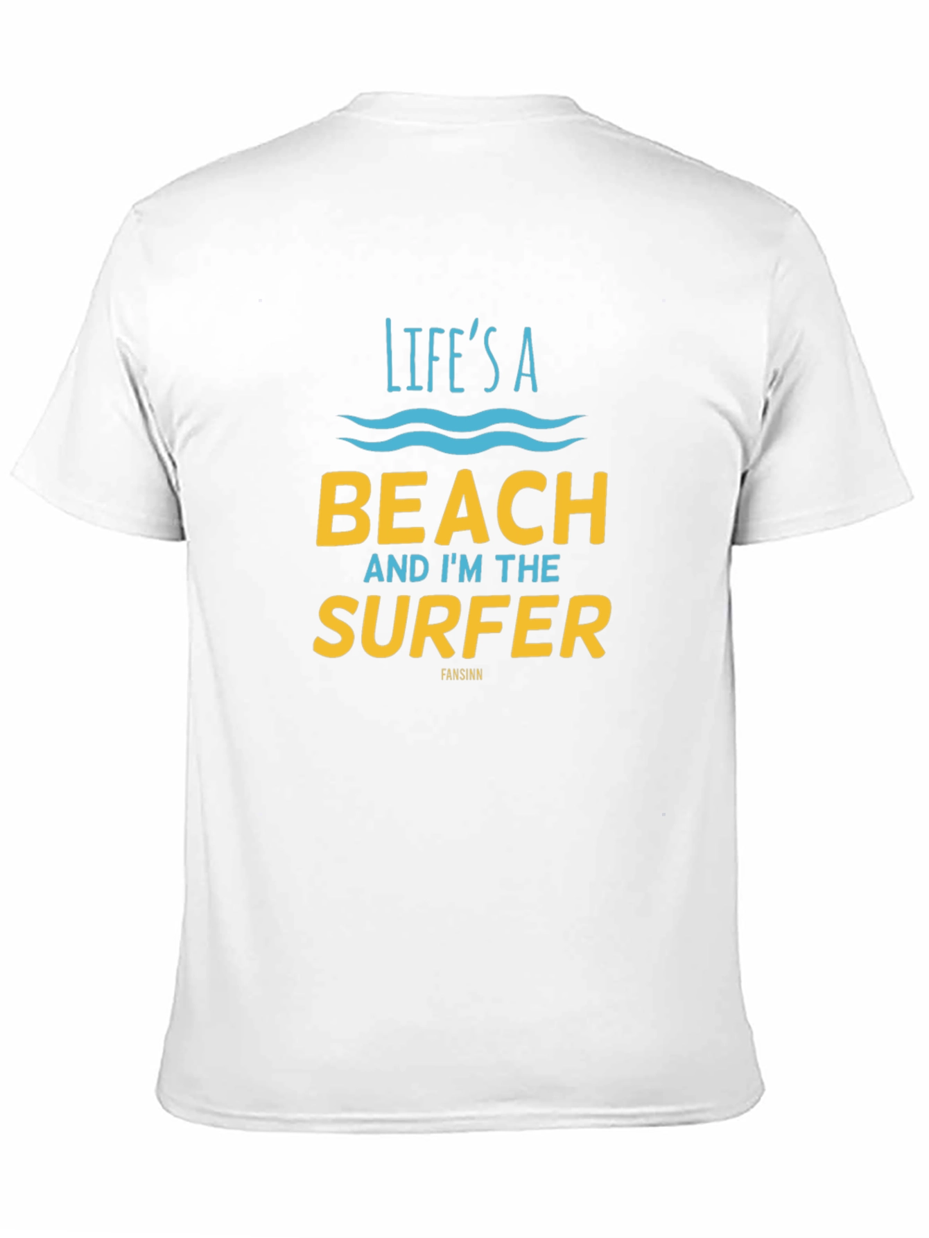 Lifes a Beach T-Shirt - Surfer Graphic Tee