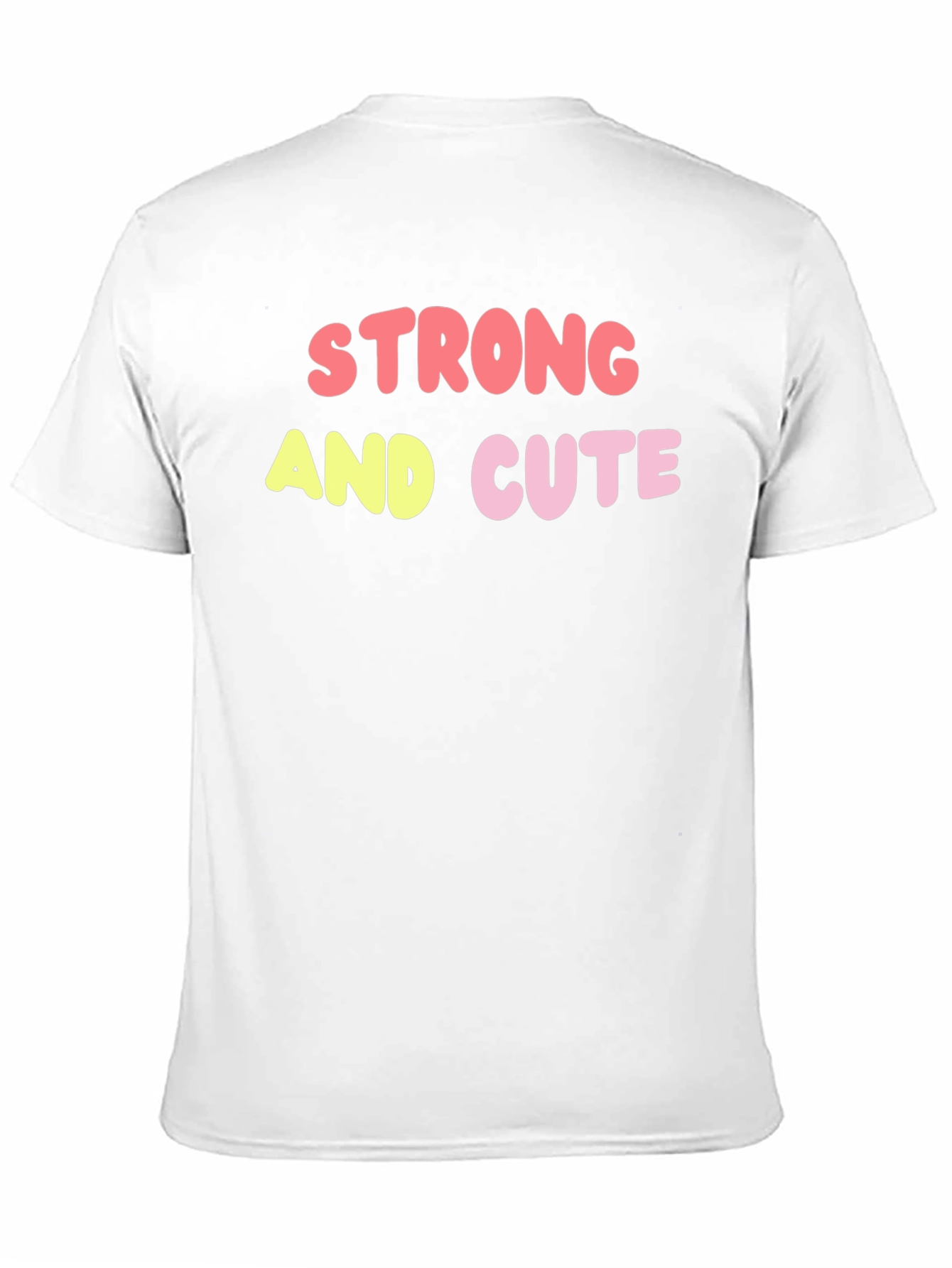 Strong & Cute Graphic Tee - Trendy Unisex Shirt