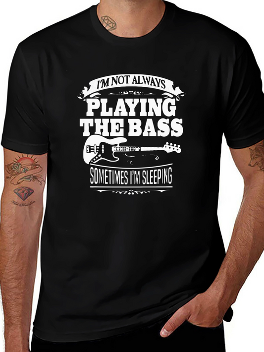 Bass Guitarist T-Shirt - Funny Music Lover Tee