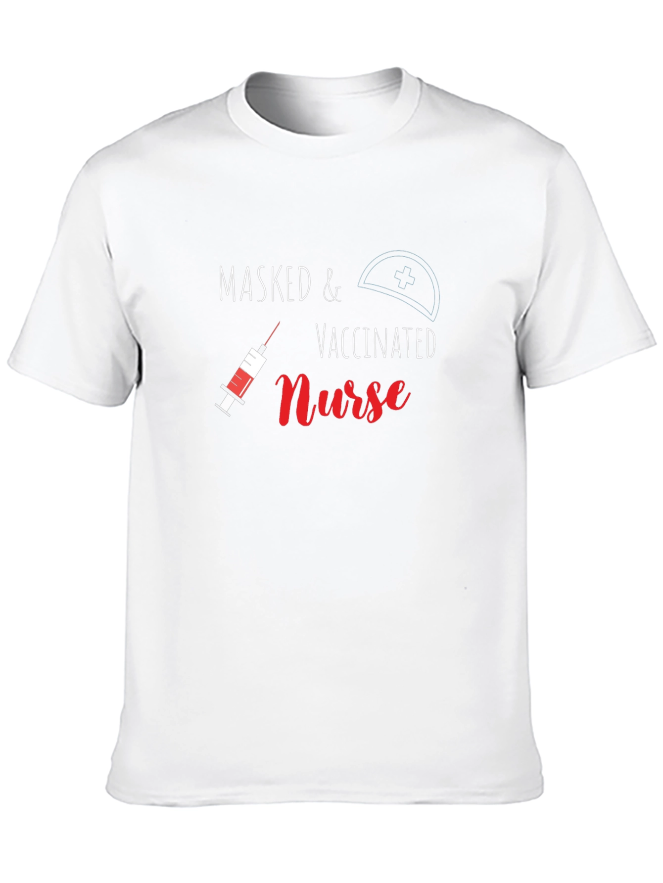 Masked & Vaccinated Nurse T-Shirt