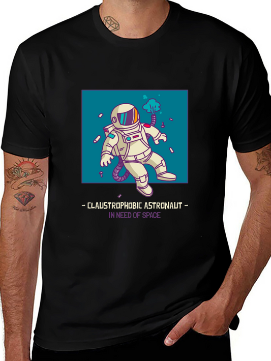 Claustrophobic Astronaut Graphic T-Shirt