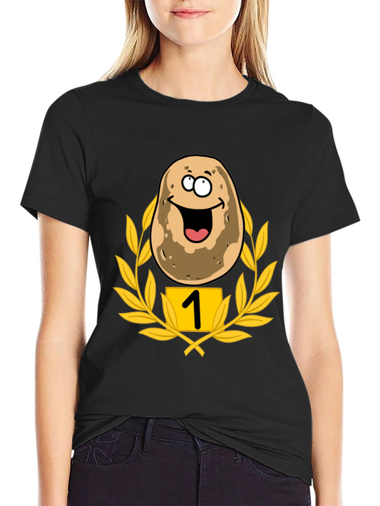 Funny Number One Potato T-Shirt