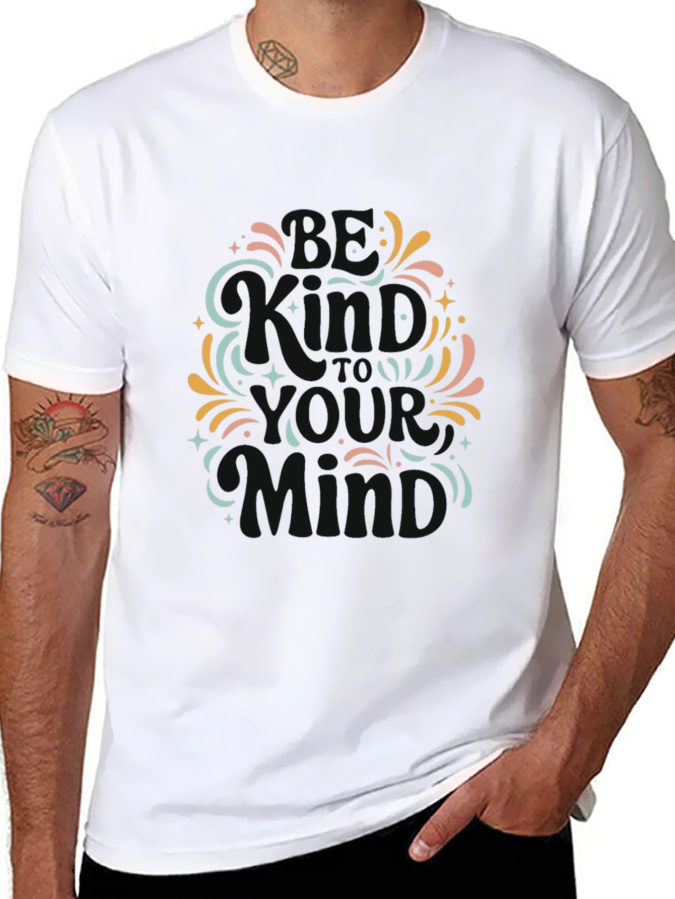 Be Kind to Your Mind Black T-Shirt