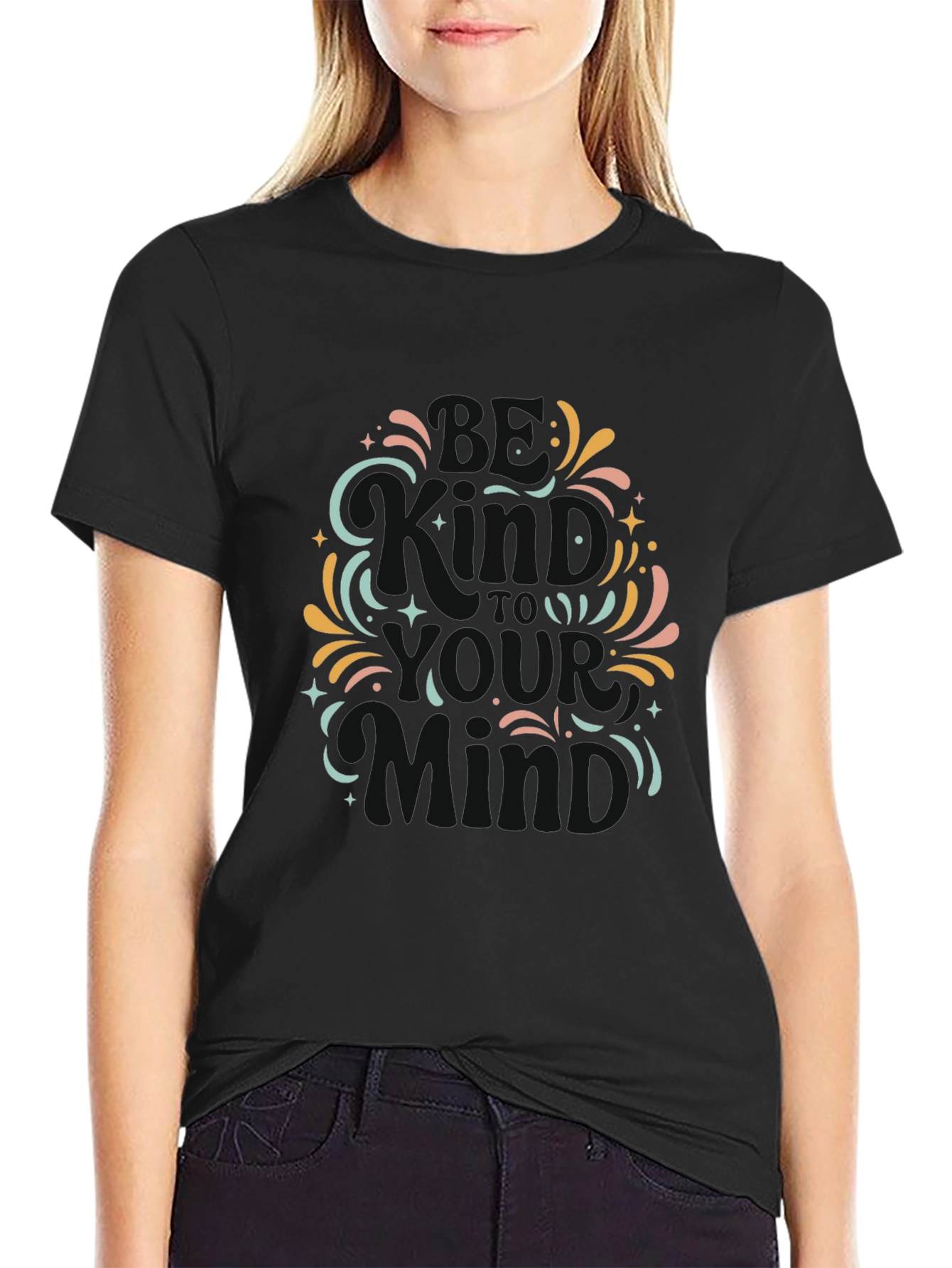 Be Kind to Your Mind Black T-Shirt