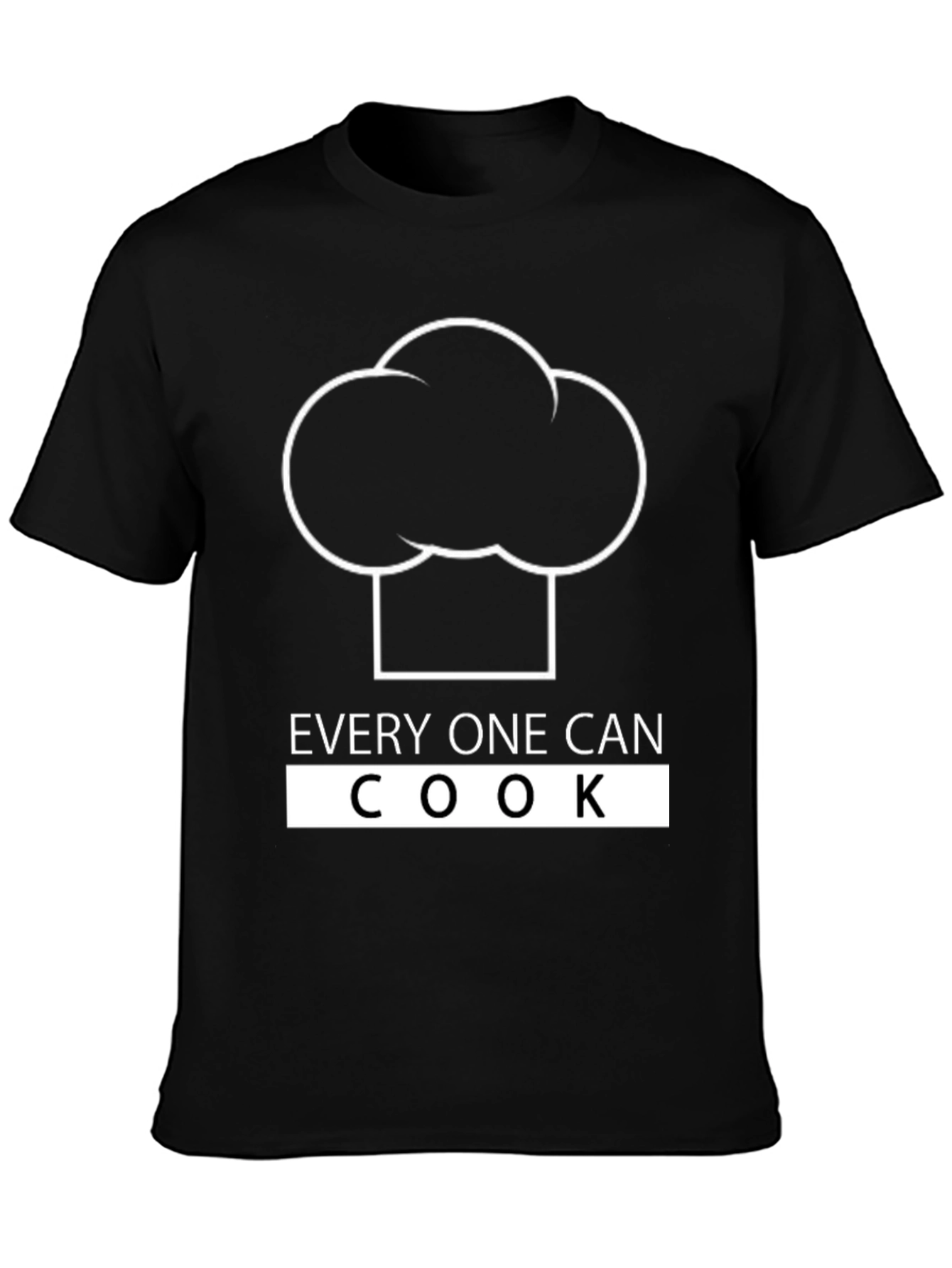 Everyone Can Cook T-Shirt Chef Hat Tee Kitchen Apparel