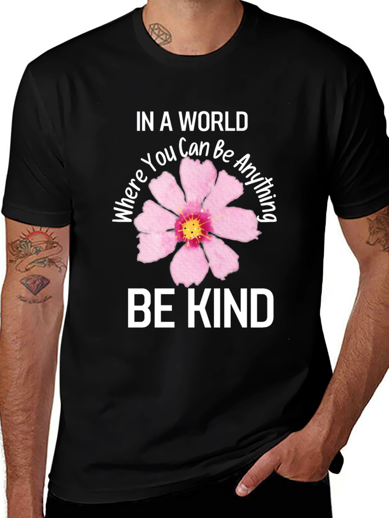In a World Be Kind Graphic T-Shirt