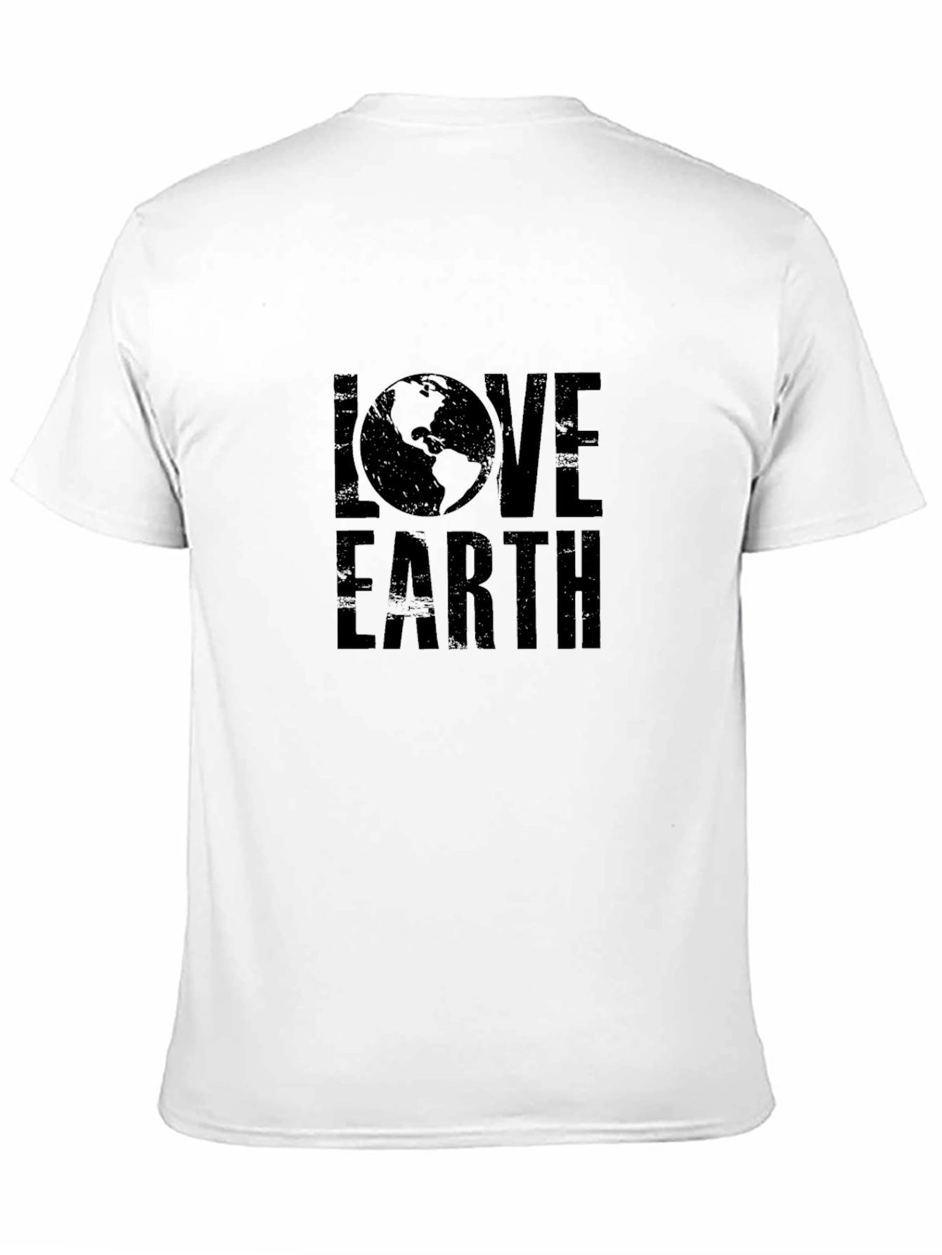 Love Earth Graphic Black T-Shirt