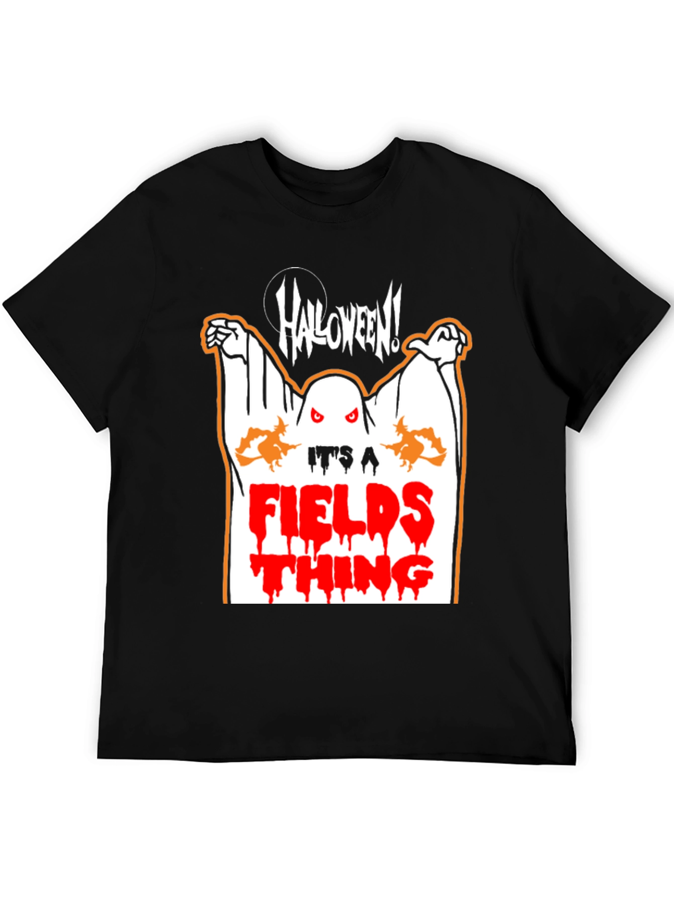 Halloween Fields Thing Graphic T-Shirt