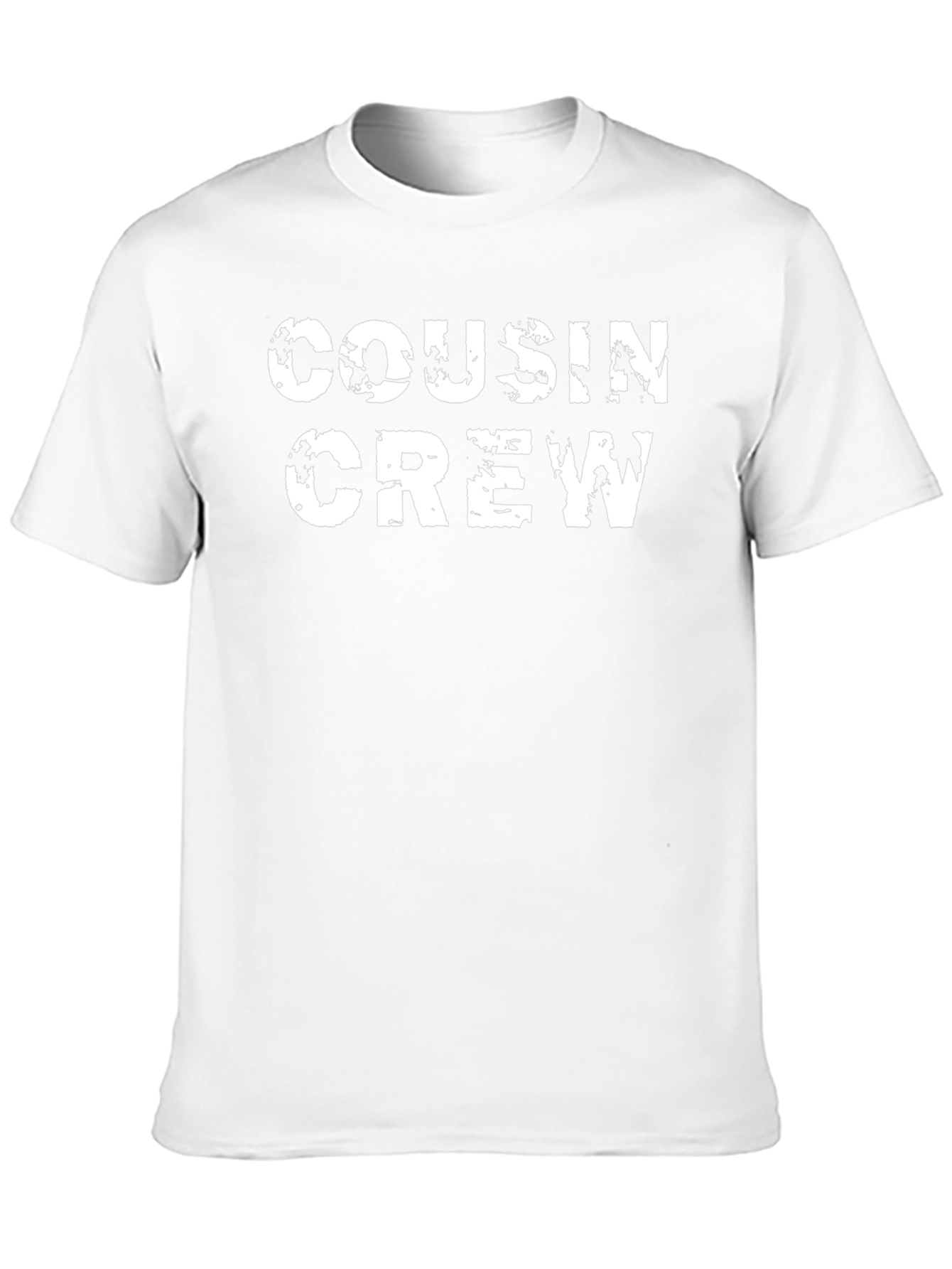Cousin Crew Graphic T-Shirt - Black Cotton Tee
