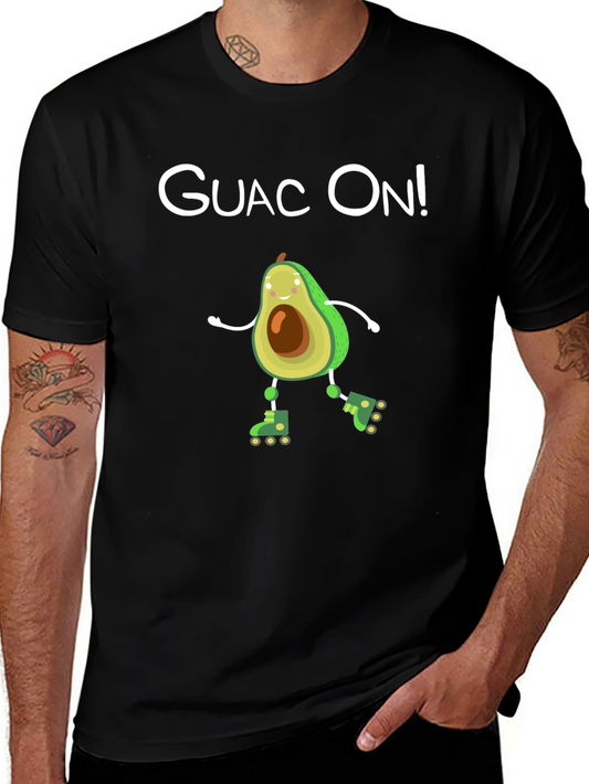 Guac On! Avocado Roller Skate T-Shirt