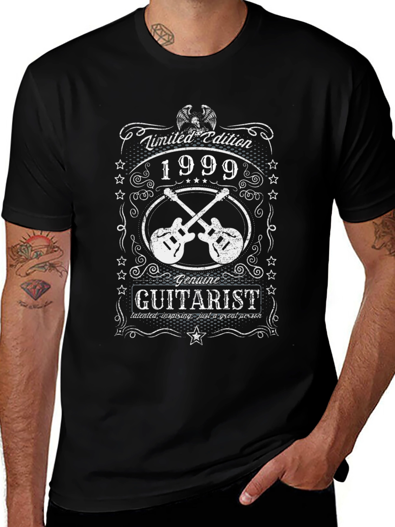 Limited Edition 1999 Guitarist Graphic T-Shirt