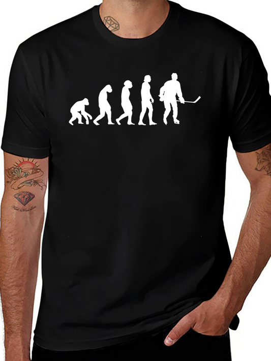 Hockey Evolution T-Shirt - Black