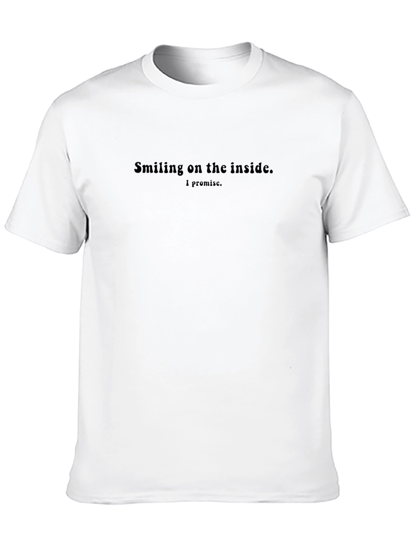 Smiling On The Inside Graphic T-Shirt