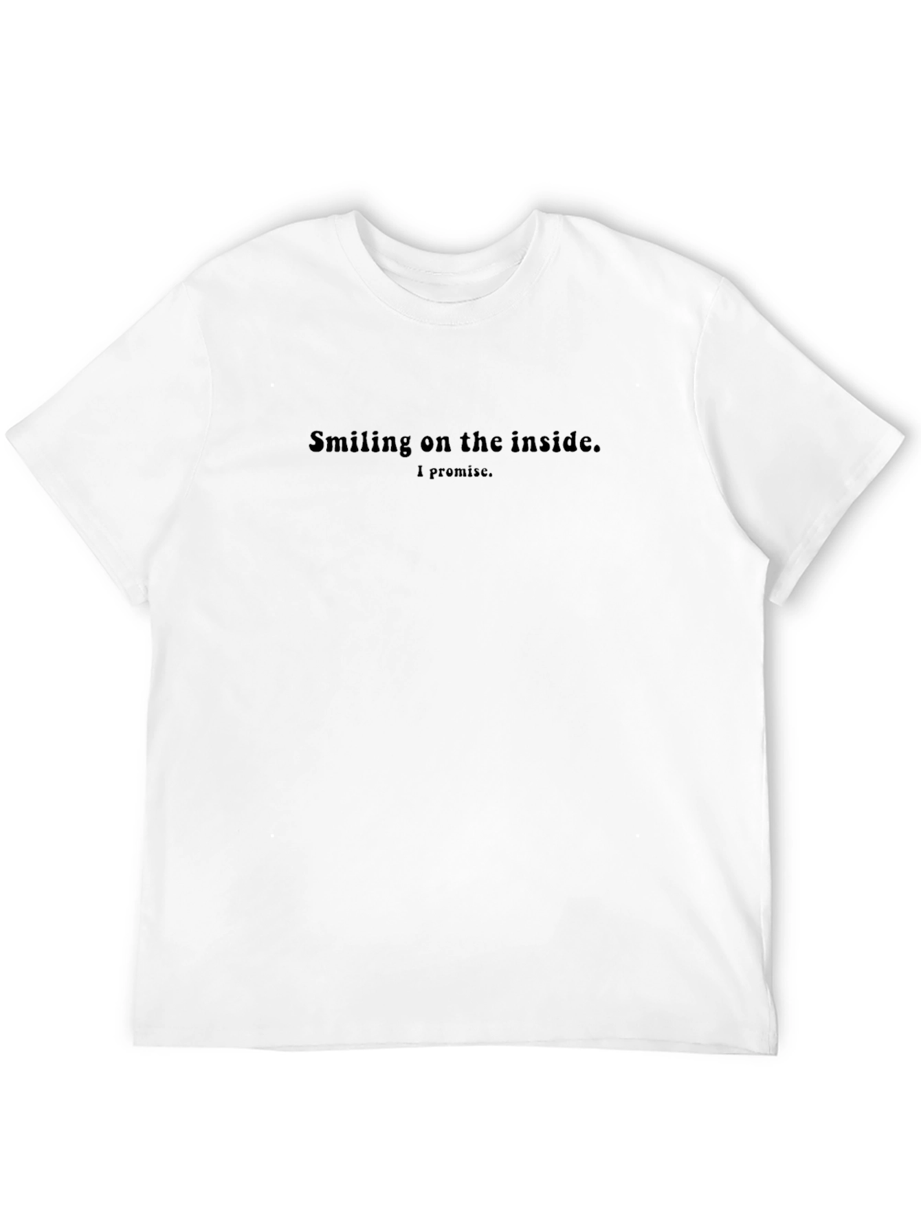 Smiling On The Inside Graphic T-Shirt