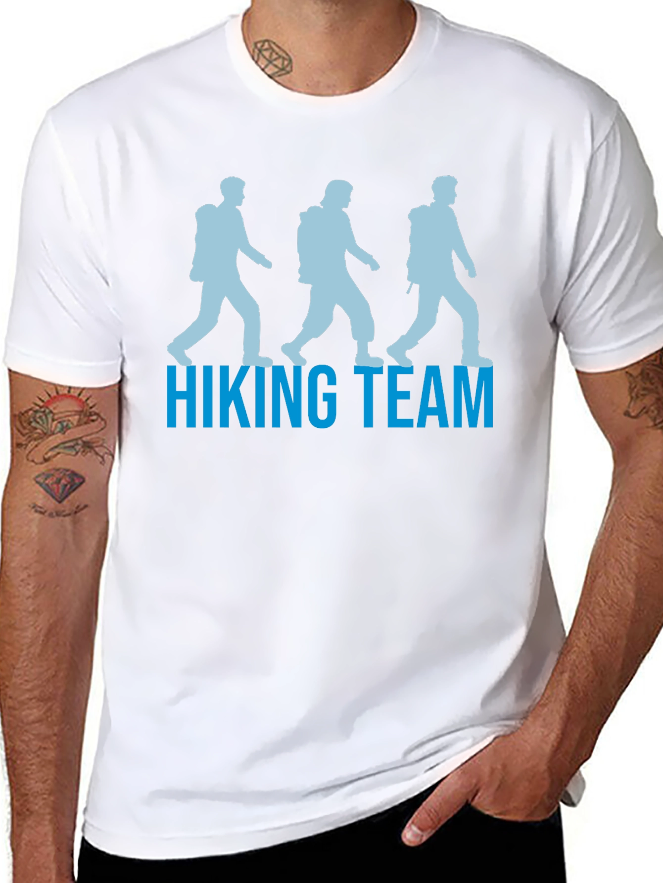 Hiking Team T-Shirt - Outdoor Adventure Tee