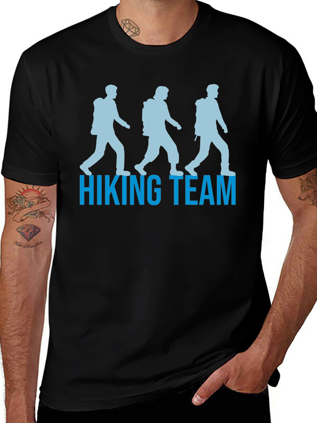 Hiking Team T-Shirt - Outdoor Adventure Tee