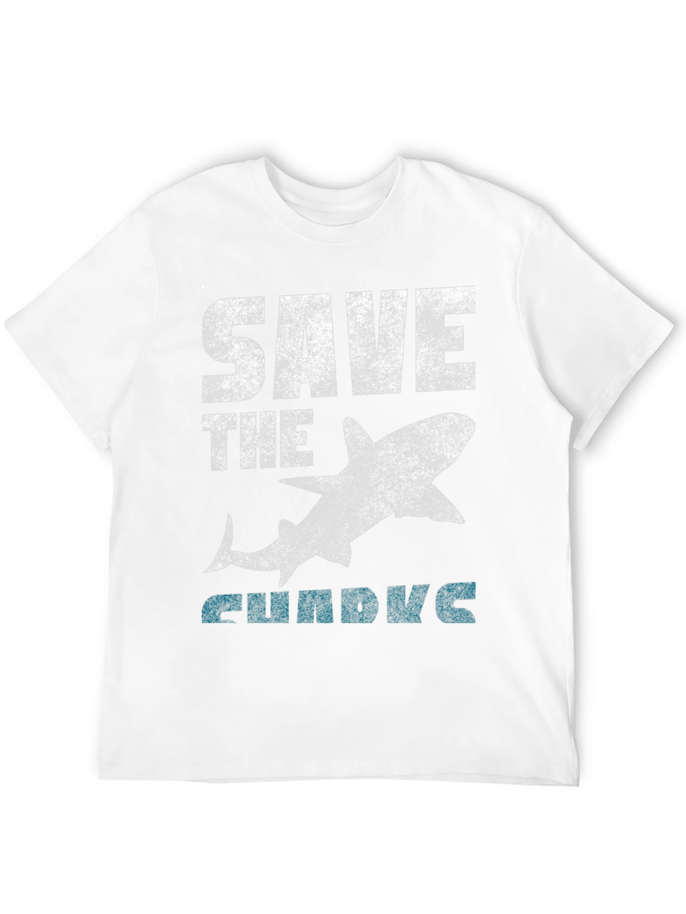 Save the Sharks Graphic Tee - Black