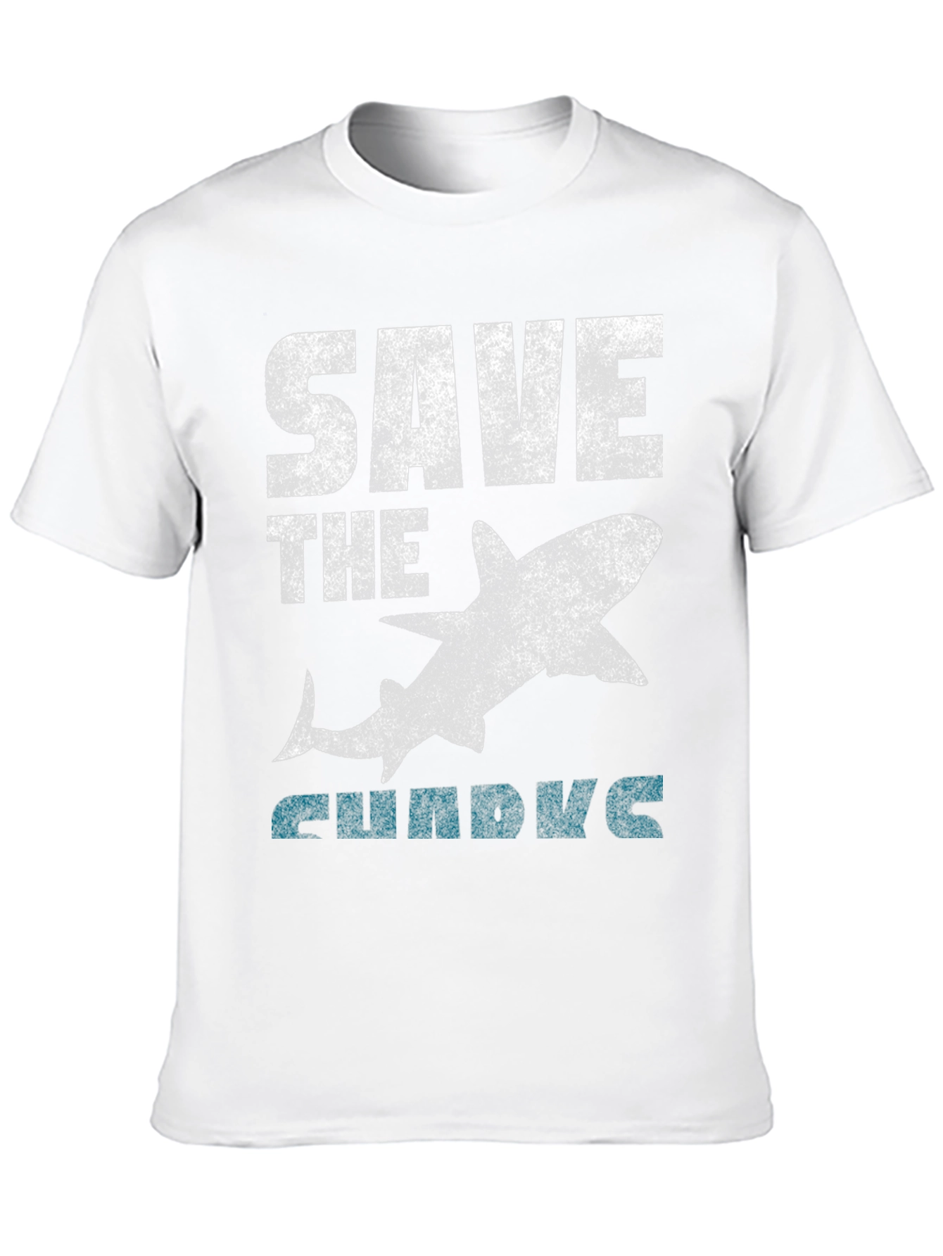 Save the Sharks Graphic Tee - Black
