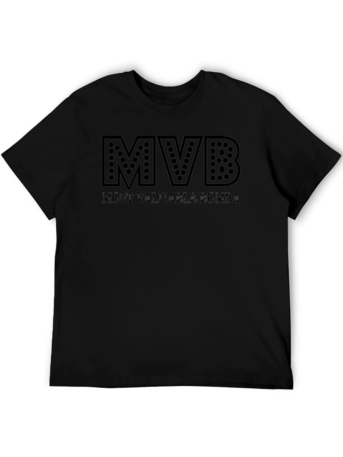 MVB Most Valuable Bompa Black T-Shirt
