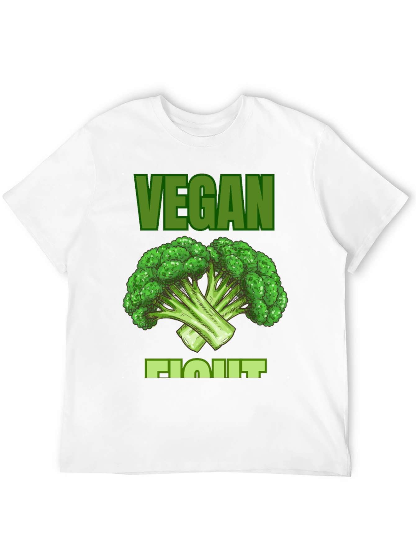 Vegan Fight Broccoli Graphic Tee