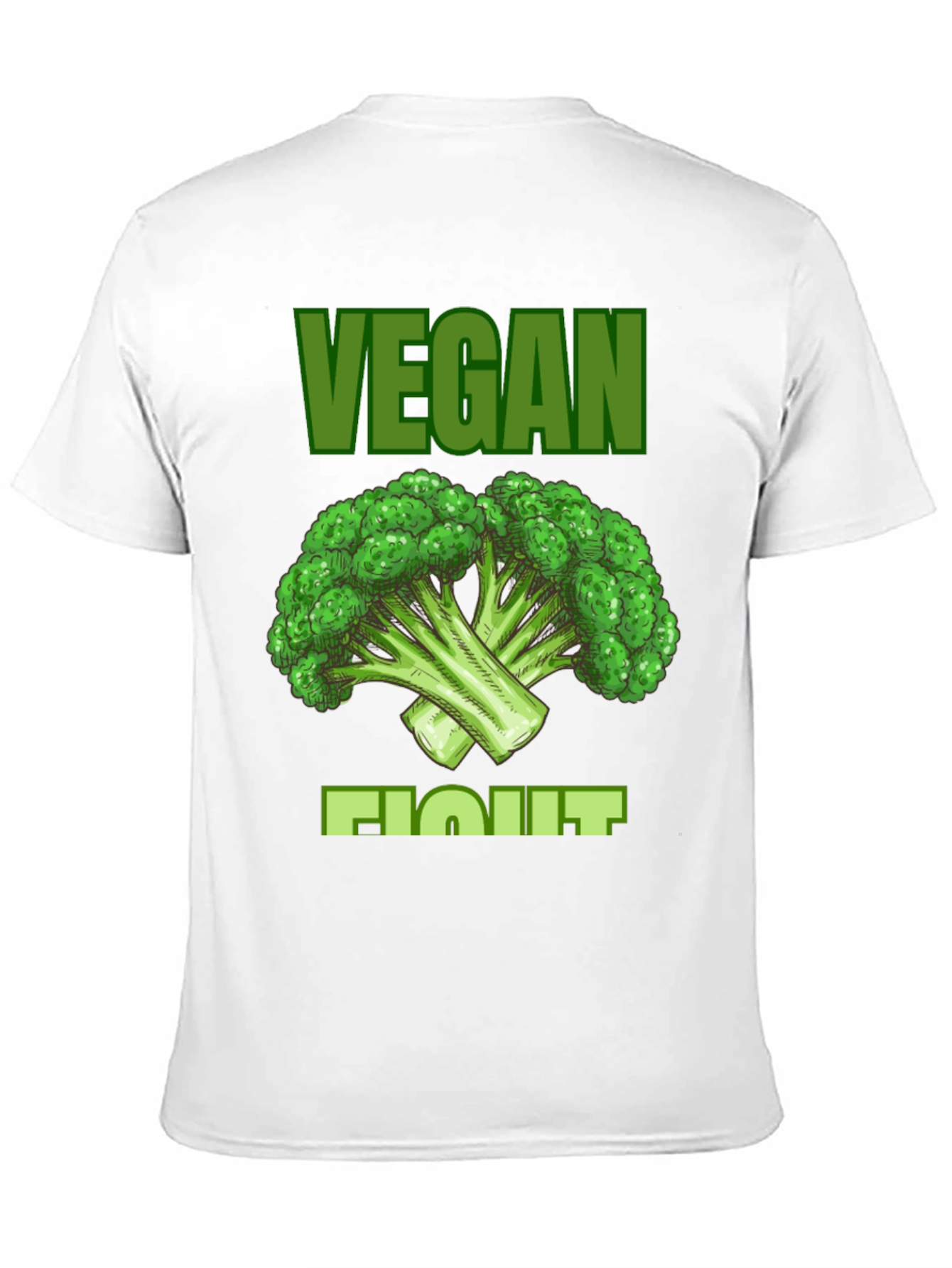 Vegan Fight Broccoli Graphic Tee