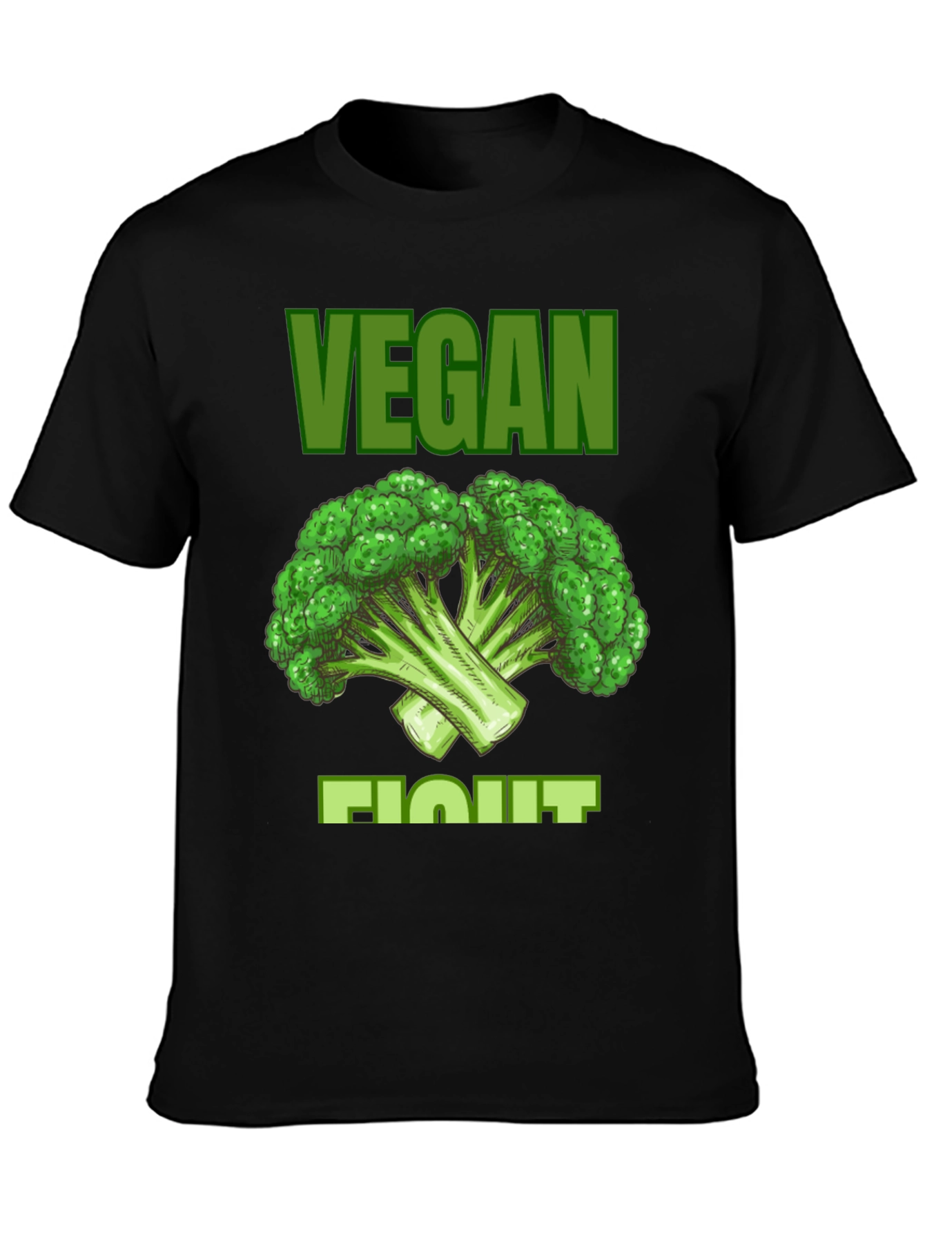 Vegan Fight Broccoli Graphic Tee