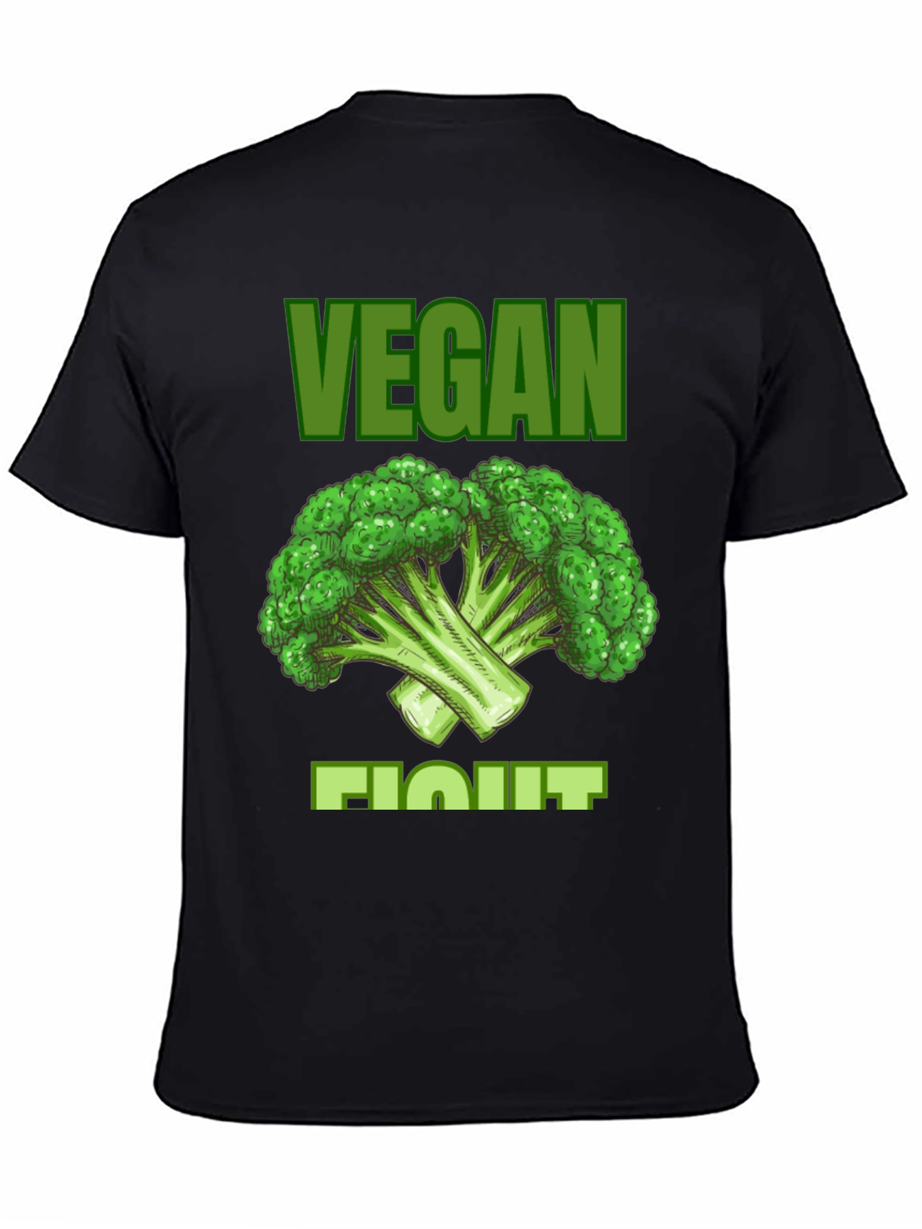 Vegan Fight Broccoli Graphic Tee