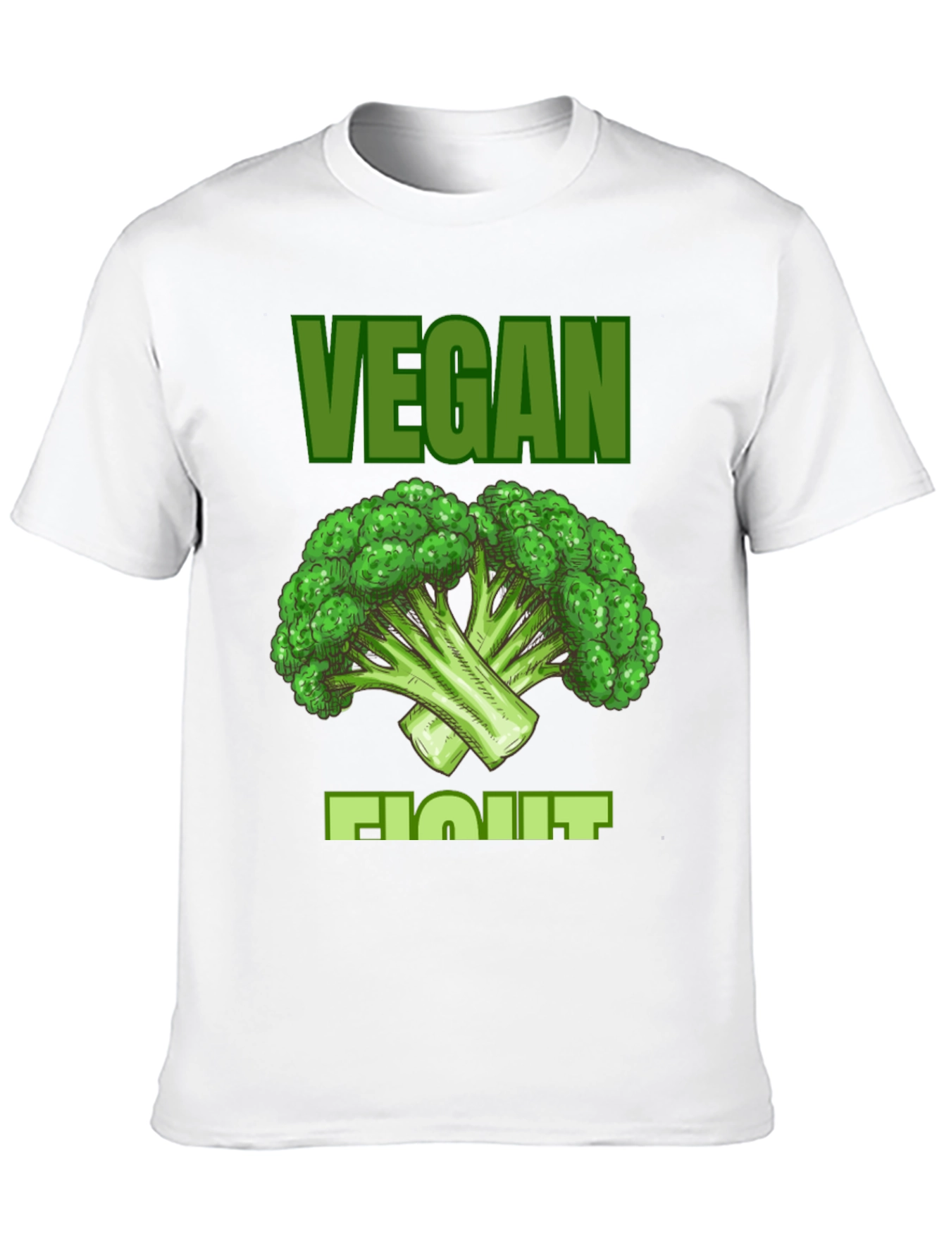 Vegan Fight Broccoli Graphic Tee