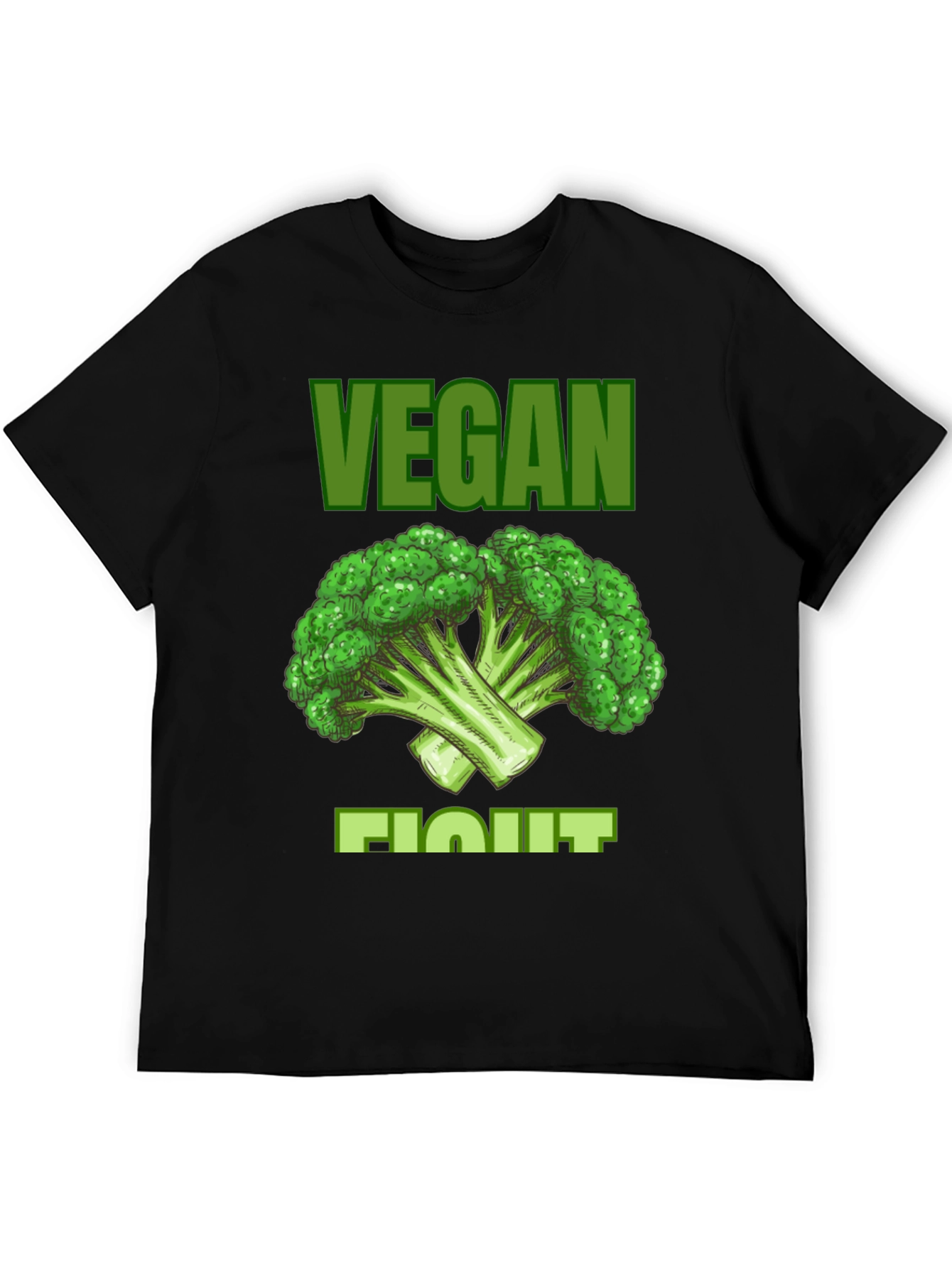 Vegan Fight Broccoli Graphic Tee