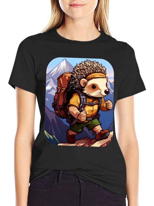 Hiking Hedgehog T-Shirt