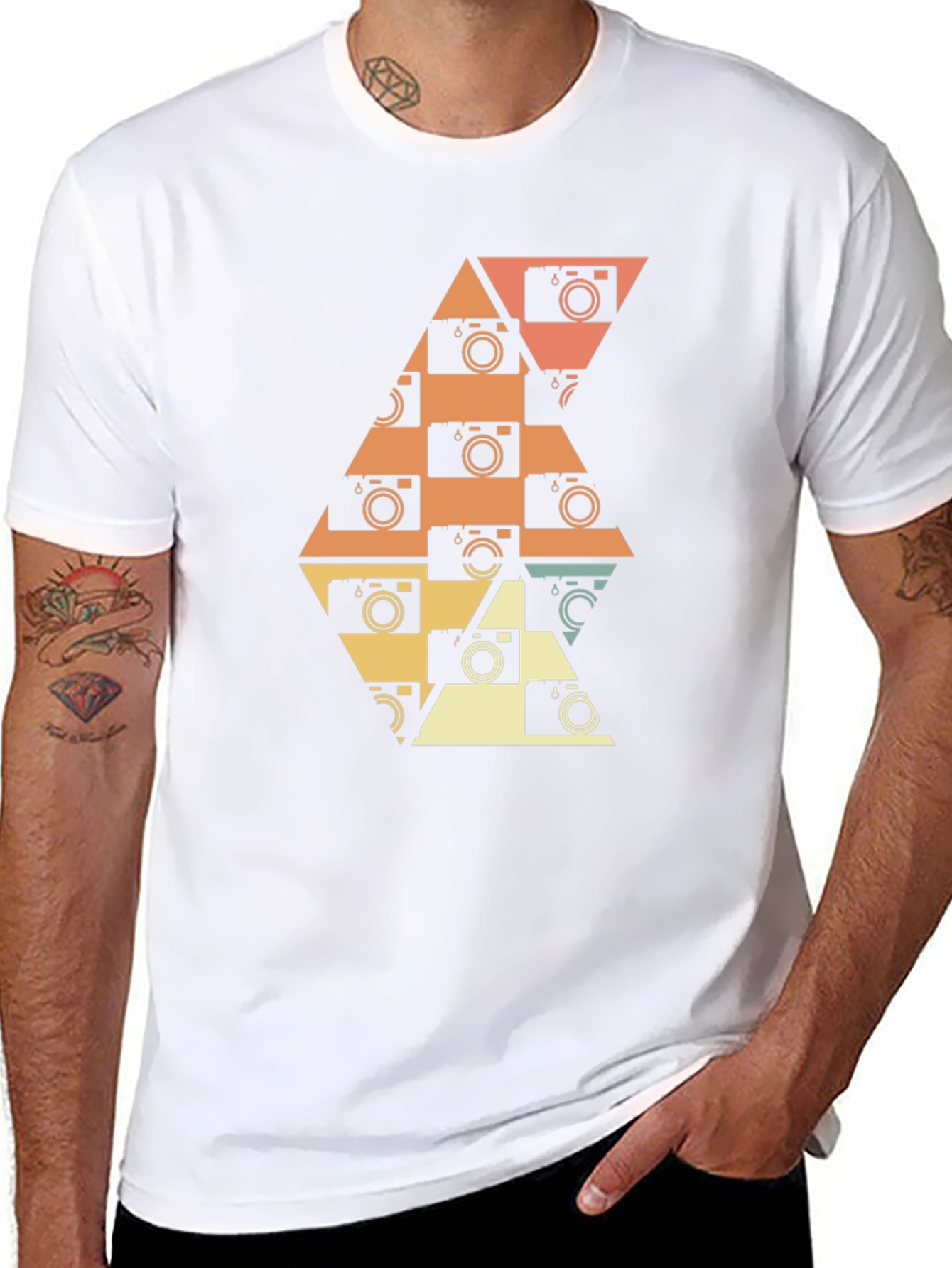Retro Camera T-Shirt - Photographer Graphic Tee