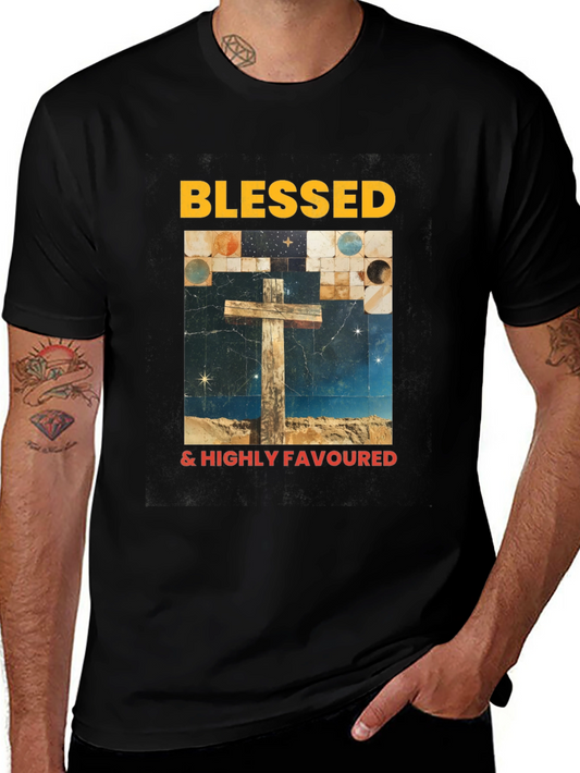 Blessed & Highly Favoured Graphic Tee