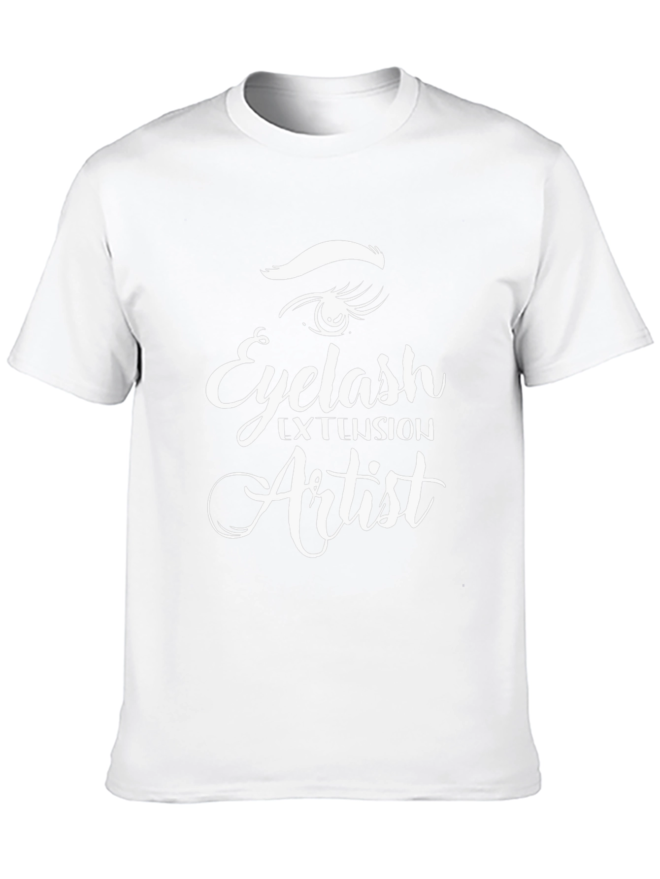 Eyelash Extension Artist Graphic Tee - Black