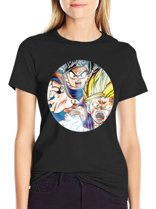 Dragon Ball Z Goku & Gohan Black T-Shirt