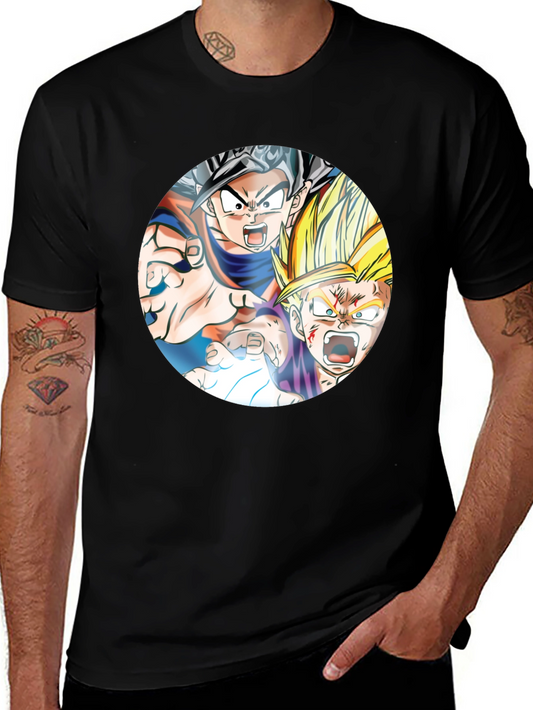 Dragon Ball Z Goku & Gohan Black T-Shirt