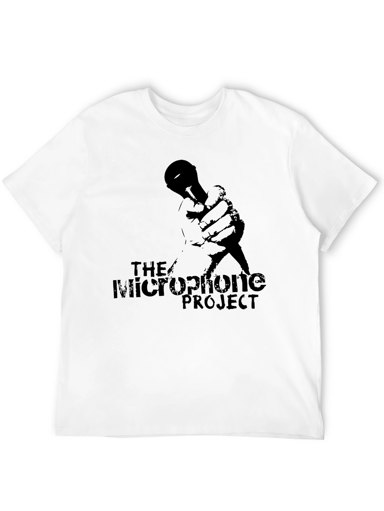 The Microphone Project Graphic Tee - Black