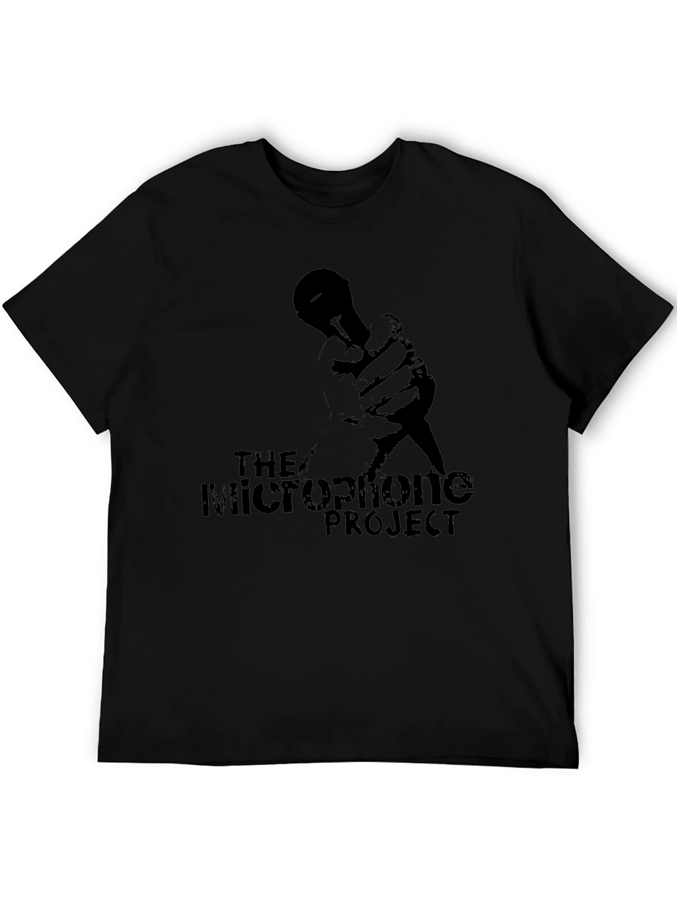 The Microphone Project Graphic Tee - Black