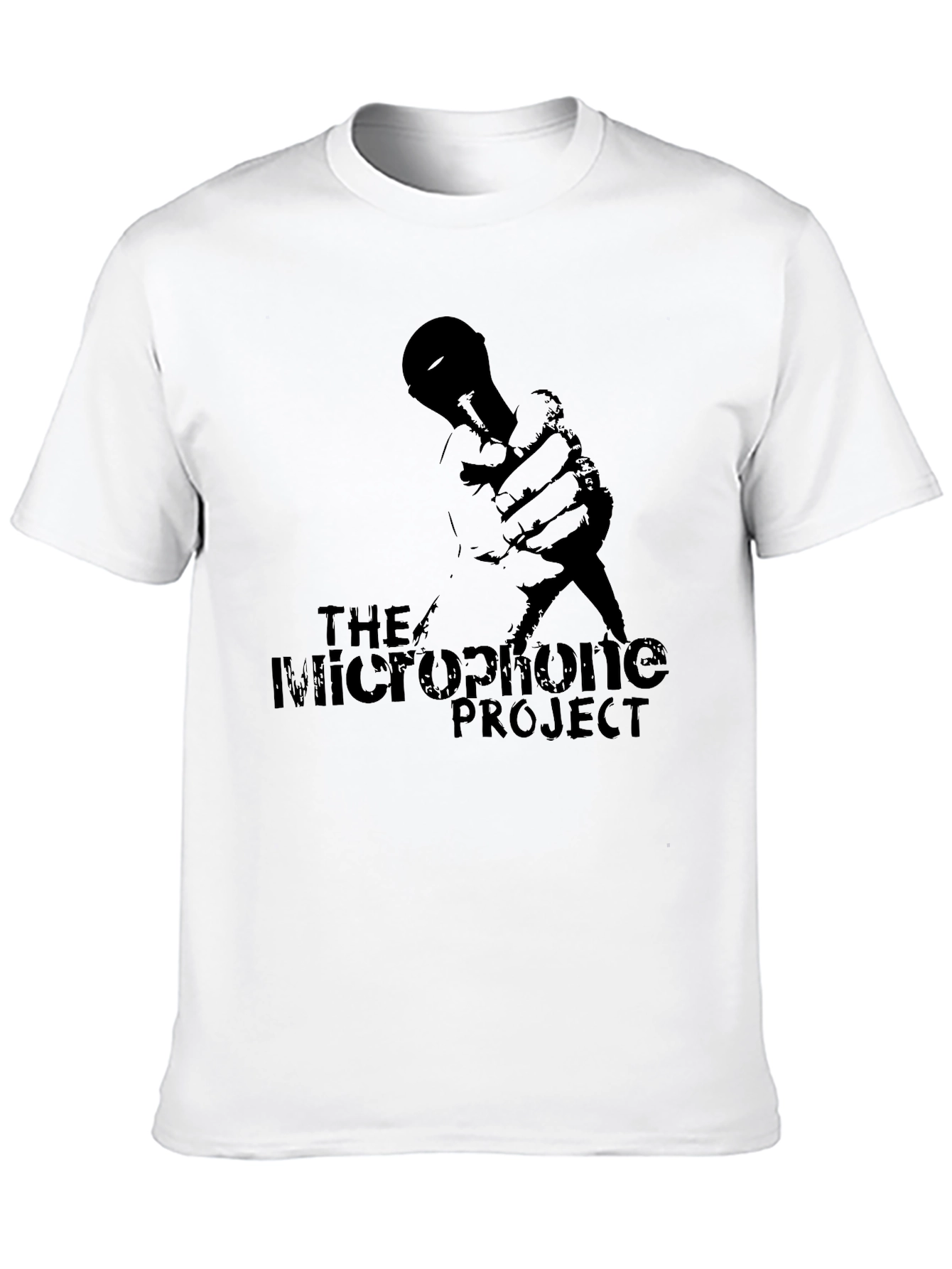 The Microphone Project Graphic Tee - Black