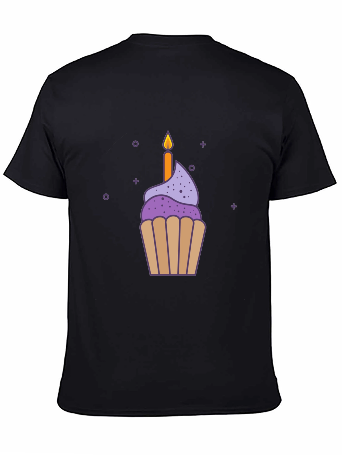 Birthday Cupcake Graphic Tee - Sweet Celebration Style
