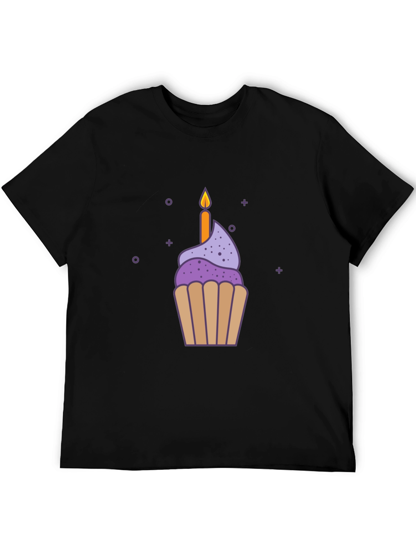 Birthday Cupcake Graphic Tee - Sweet Celebration Style
