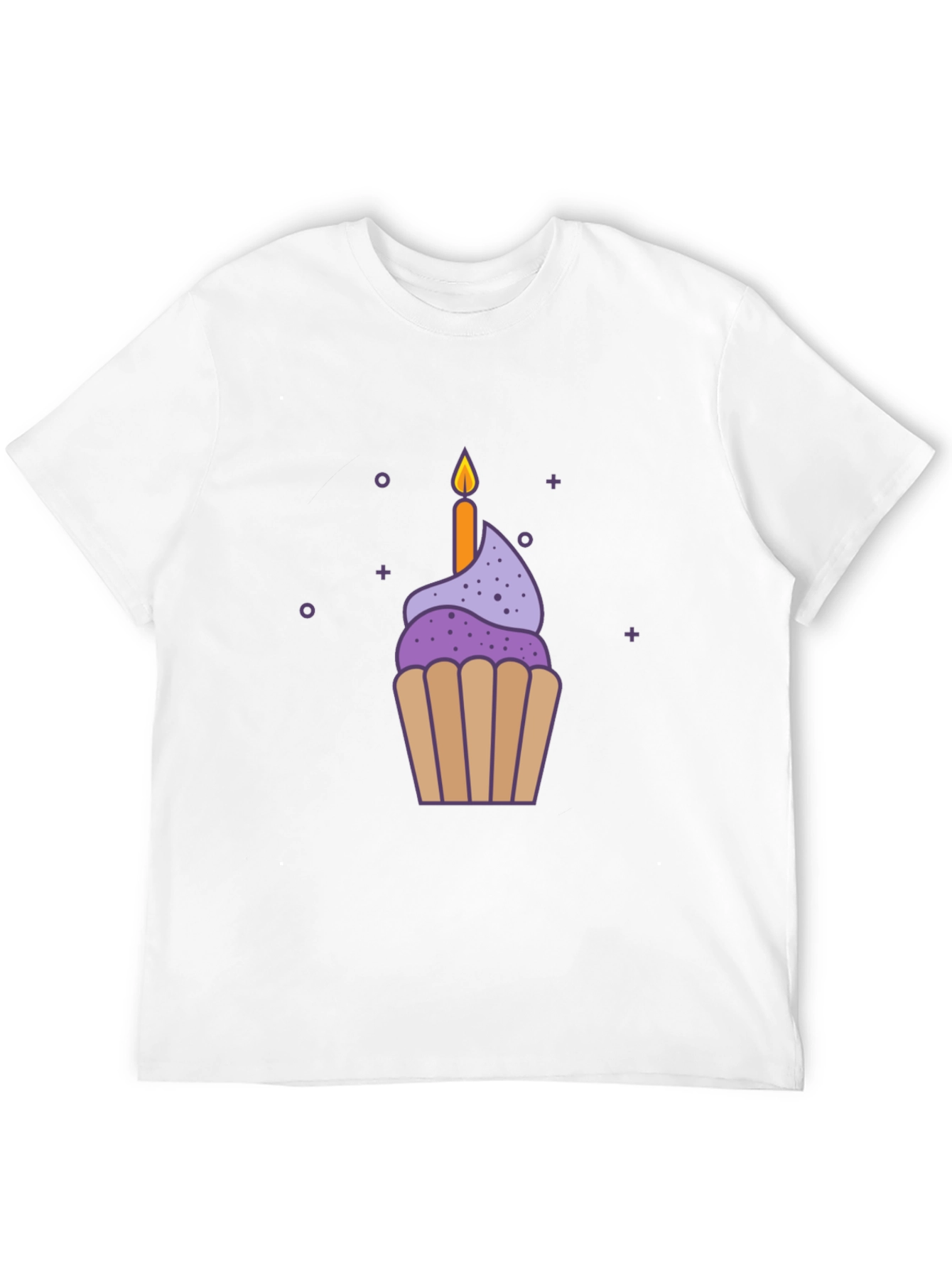 Birthday Cupcake Graphic Tee - Sweet Celebration Style
