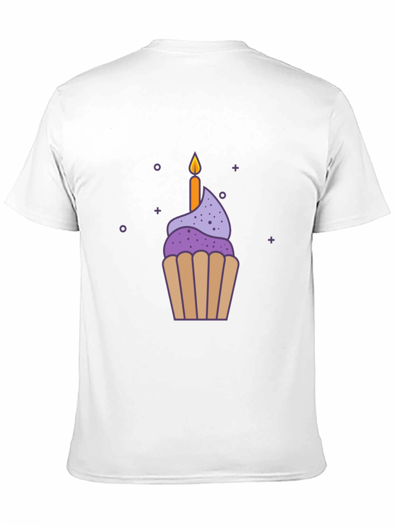 Birthday Cupcake Graphic Tee - Sweet Celebration Style
