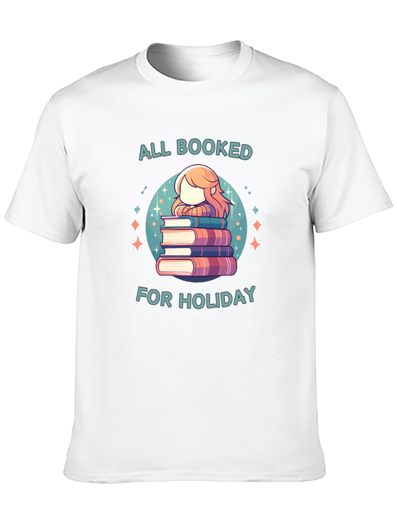 Book Lover Holiday T-Shirt