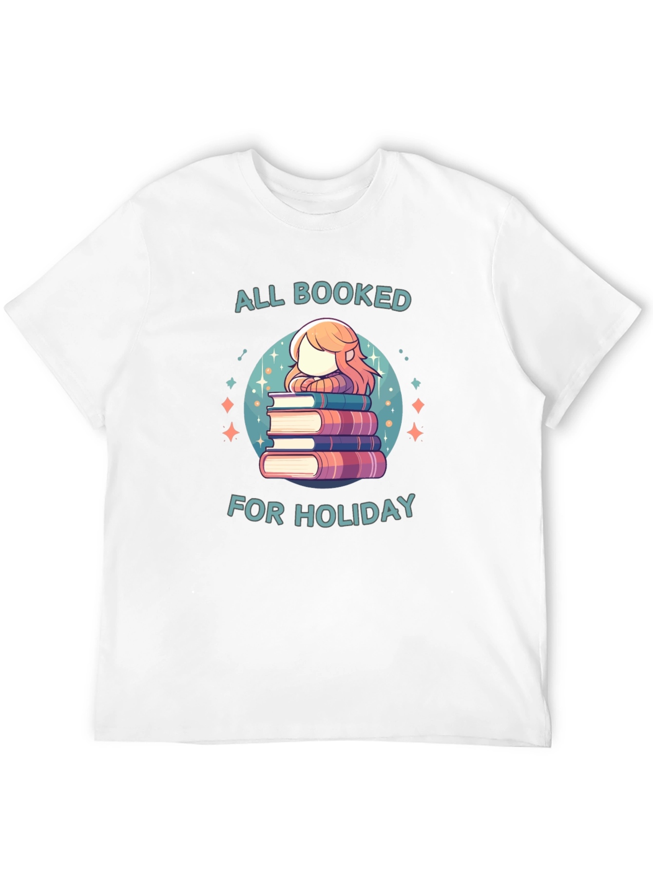 Book Lover Holiday T-Shirt
