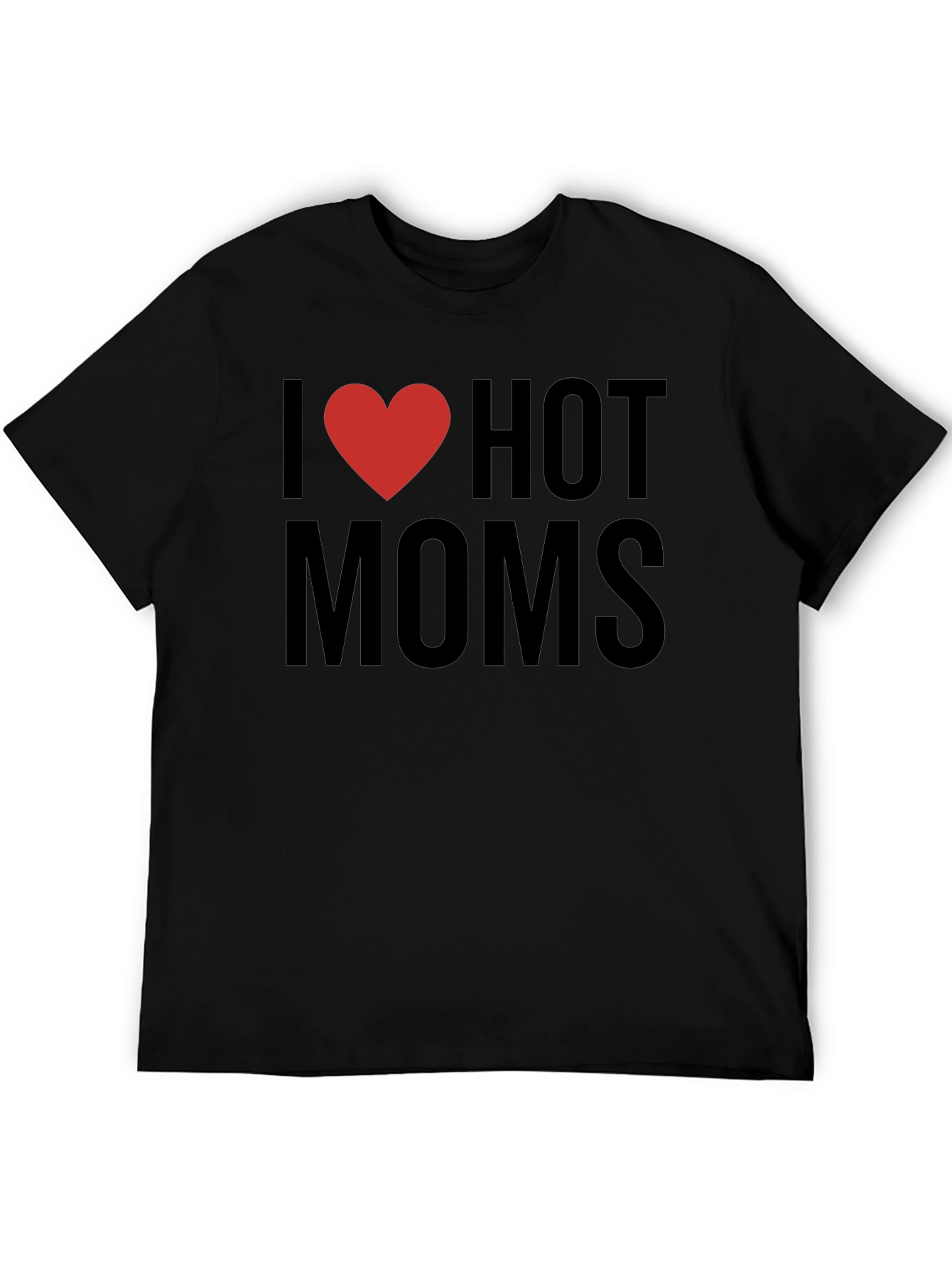 I Heart Hot Moms Graphic Tee