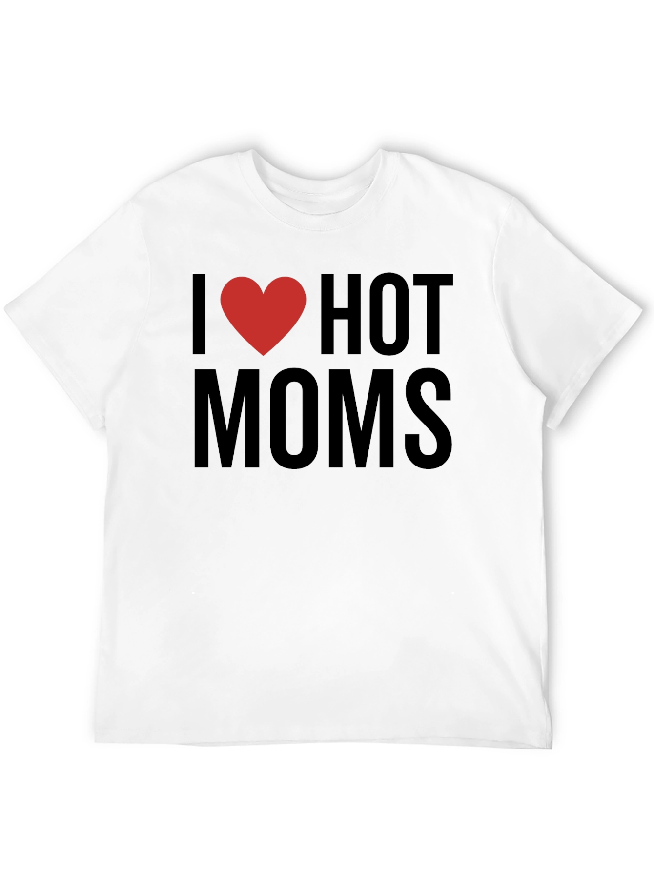 I Heart Hot Moms Graphic Tee